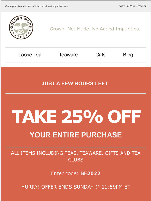 Sale Ends Today - Don't Miss Out!