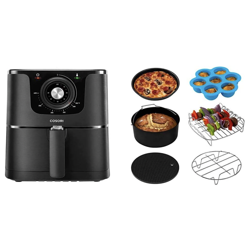 Cosori Max XL 5.8-Quart Air Fryer & Air Fryer Accessories