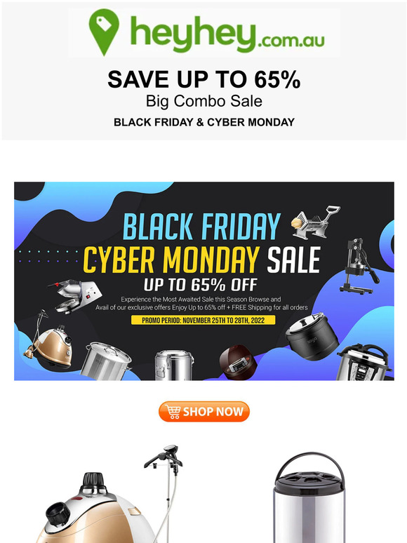📢 Big Hours: Black Friday & Cyber Monday Sale Live Now!