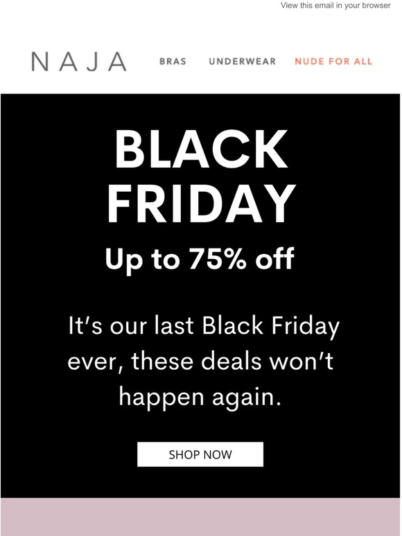 Last chance for $5 undies and $12 bras ⏰