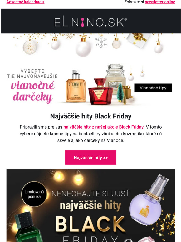 ⚫ Najväčšie hity BLACK FRIDAY ⚫ Extra zľavy