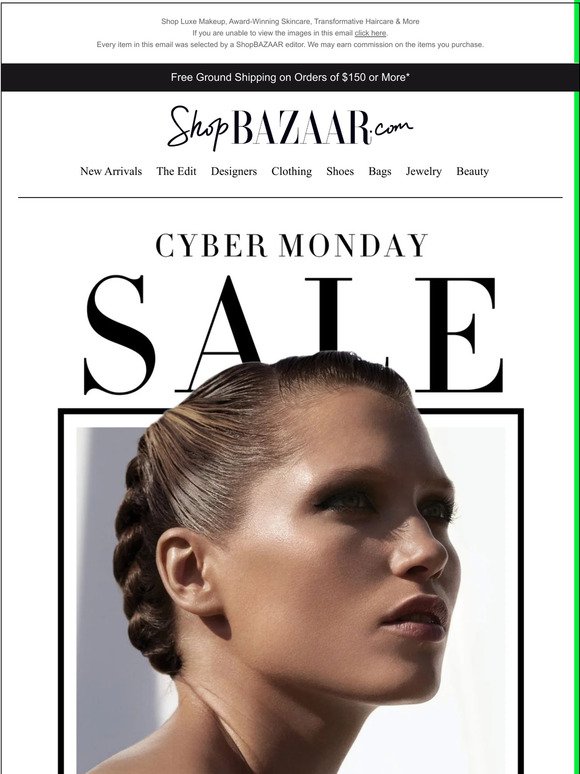 Cyber Monday Sale: 15% Off Beauty!
