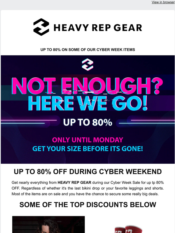 ⚡GET UP TO 80% ON THESE HRG ITEMS!