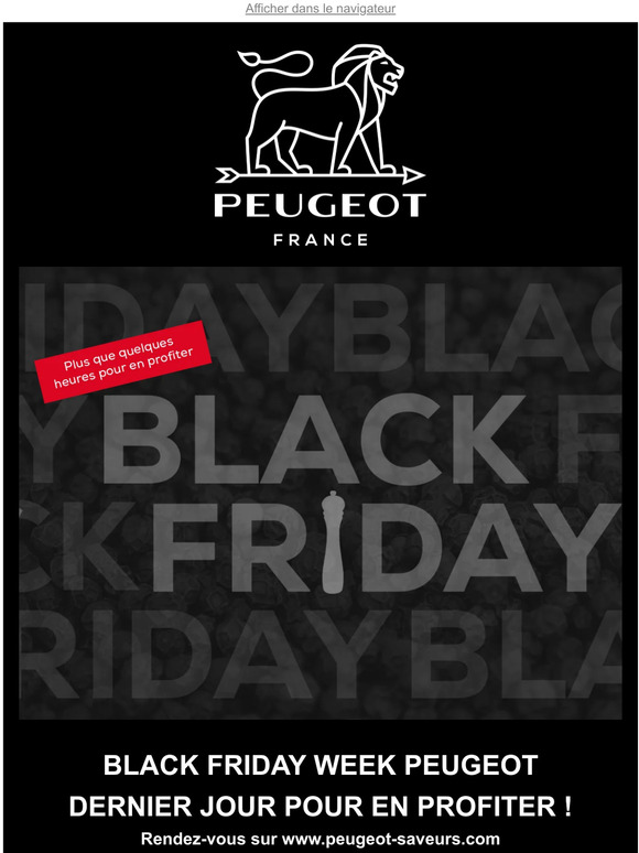 ⚫ DERNIER JOUR BLACK FRIDAY  : -20% sur tout le site ! ⚫