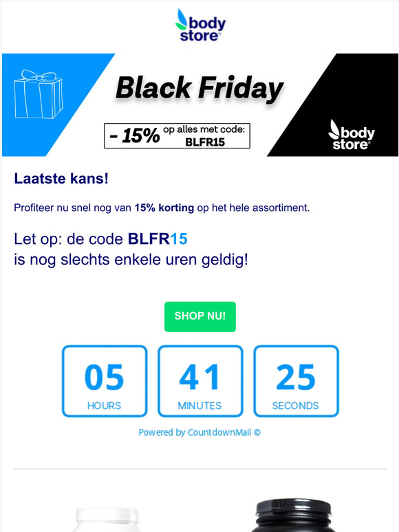 15% korting op het HELE assortiment🖤