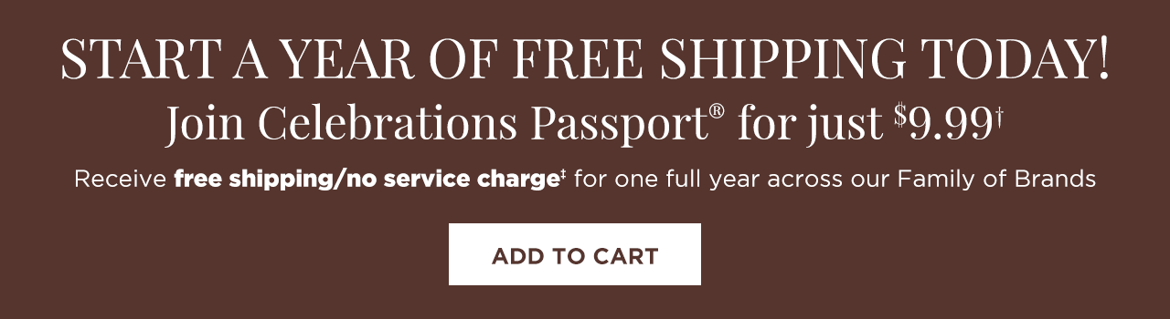 start a year of free shipping today!