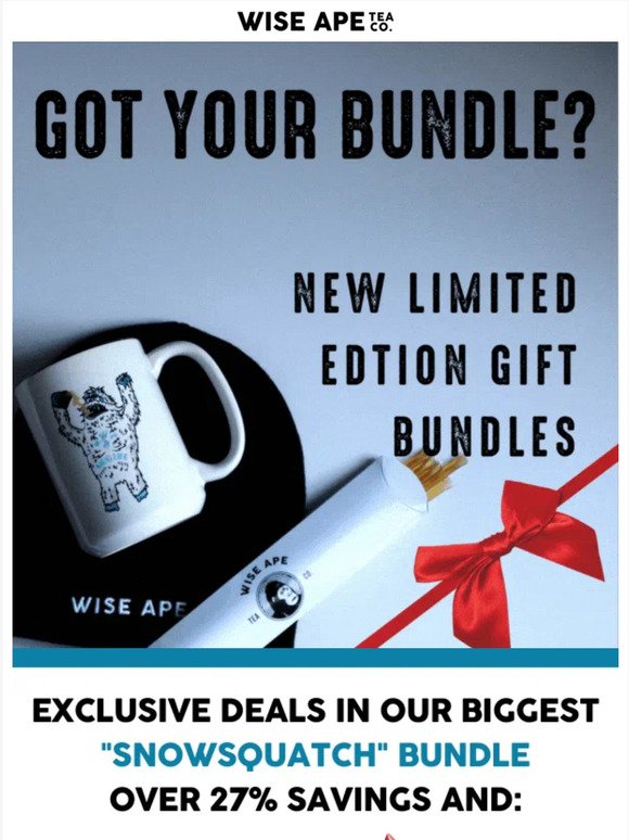 Got your limited time gift bundle yet? 🎁