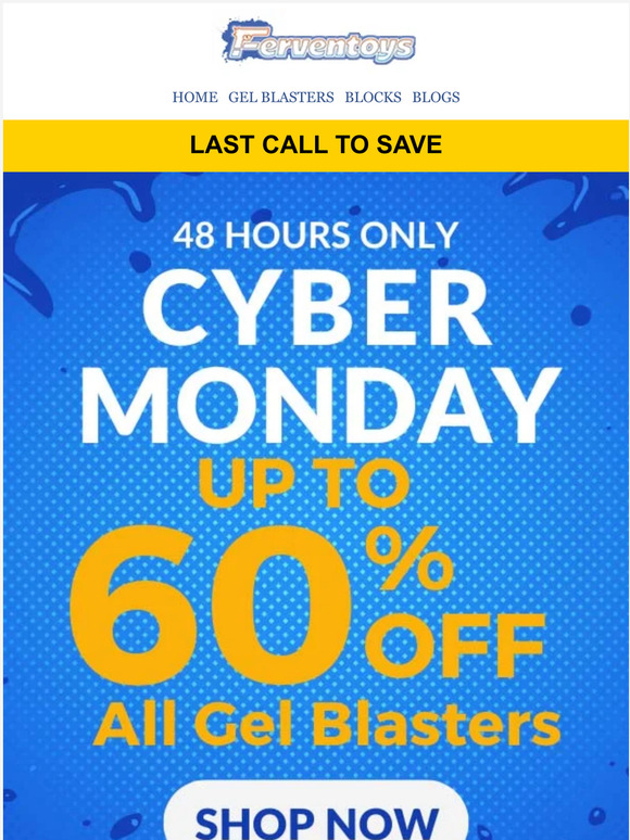 Cyber Monday Starts Now | Biggest Sale Of The Year!