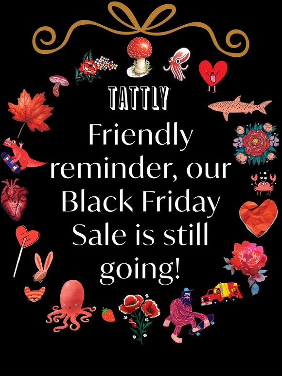 Don't Miss Tattly's Black Friday Sale! 🚩