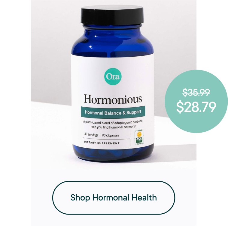 hormonal support supplement