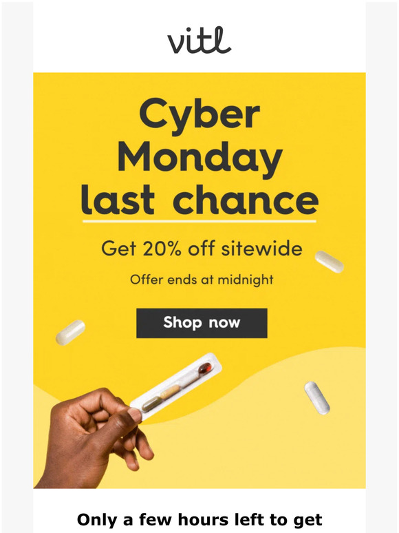 Last chance to get 20% off 🚨
