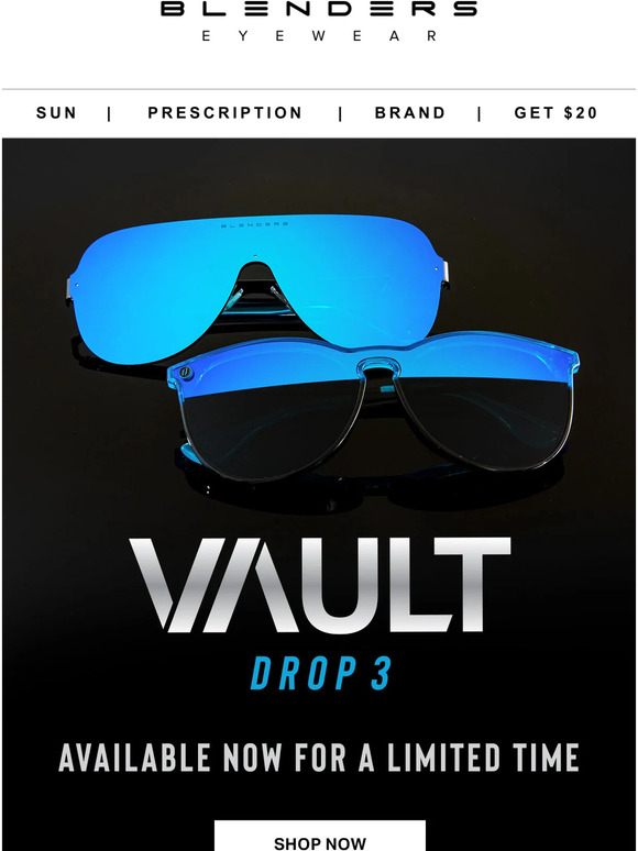 Blenders Eyewear NEW SHADES! // The Final ‘Vault’ Drop is here! Milled