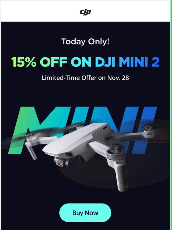 DJI Email Newsletters Shop Sales, Discounts, and Coupon Codes