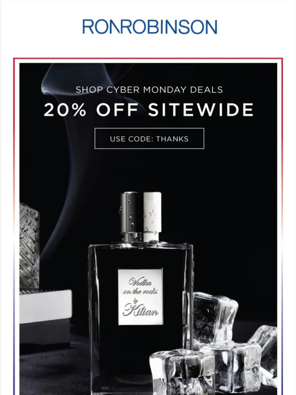 20% OFF ENDS TONIGHT!