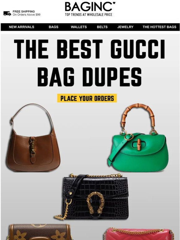 BAGINC : BGLAMOUR LIMITED: Shop The Best Louis Vuitton Dupes