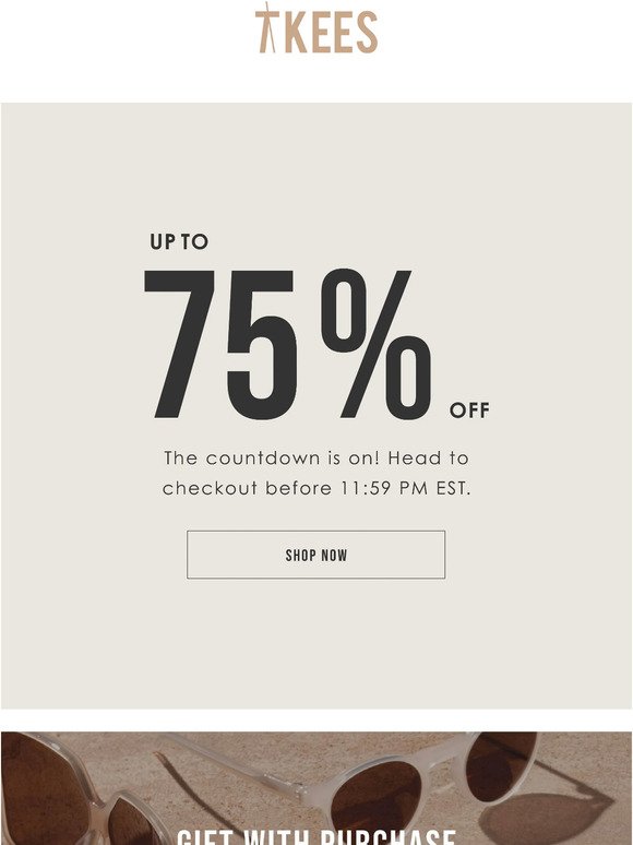 LAST CHANCE: UP TO 75% OFF❗