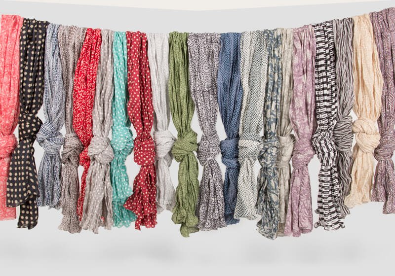 Free Organic Cotton Scarf on purchases of over $200 after discount applied
