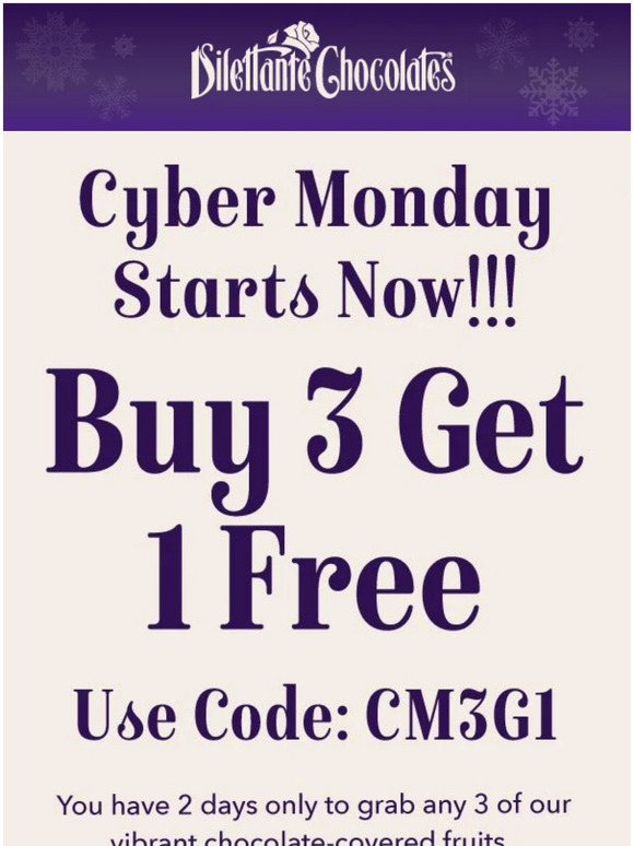 We're not done! New Cyber Monday Deal is here! 🎁