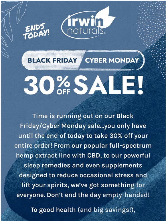 Last Chance to Save!
