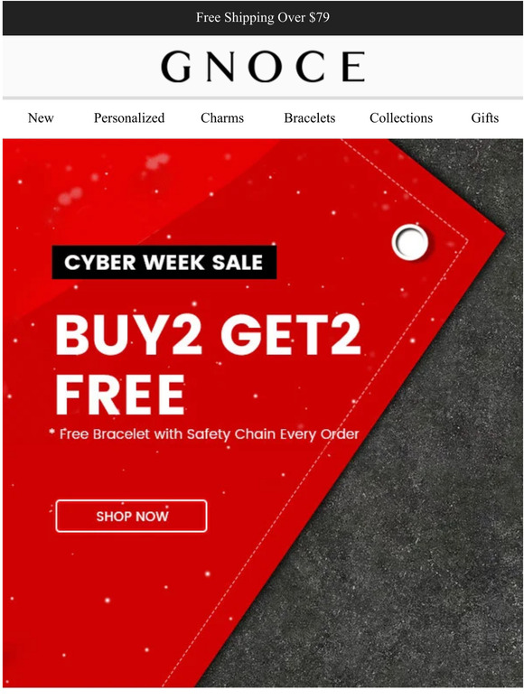Wake up!!!➡️Cyber Monday Is Here!❤️Buy 2 Get 2 Free  Sitewide