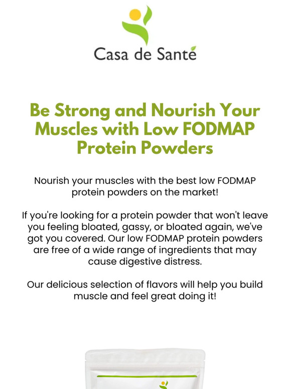 Casa De Sante The Best Low Fodmap Protein Powders On The Market Milled