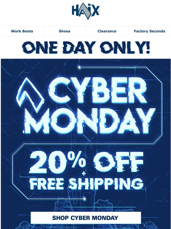 HAIX Cyber Monday Sale!
