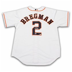Alex Bregman Autographed Signed Houston Astros White Baseball Jersey - Fanatics Authentic
