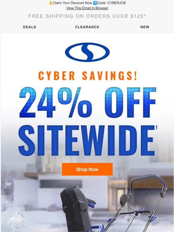 🚨24% OFF SITEWIDE!🚨[Big Cyber Savings]