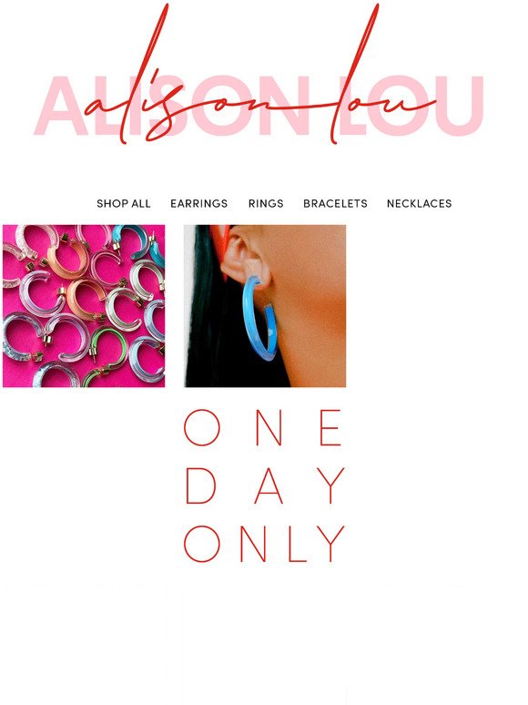 60% OFF JELLY HOOPS & 20% OFF FINE JEWELRY