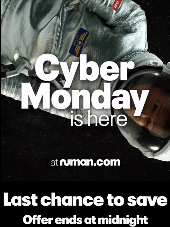 Cyber Monday: LAST CHANCE to save 75%