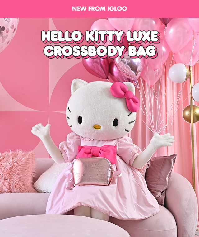 Hello Kitty NEW Hello Kitty x Igloo Crossbody Bag Milled