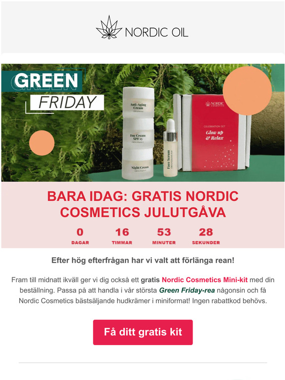 FÖRLÄNGT + gratis produkt 🔥