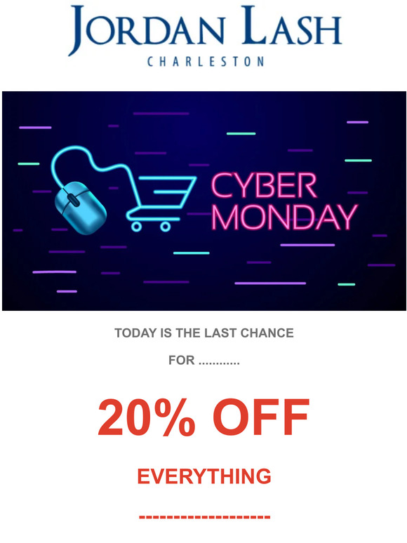 CYBER MONDAY .... Everything is on SALE