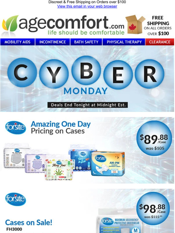 Cyber Monday: up to 75% OFF, today ONLY.