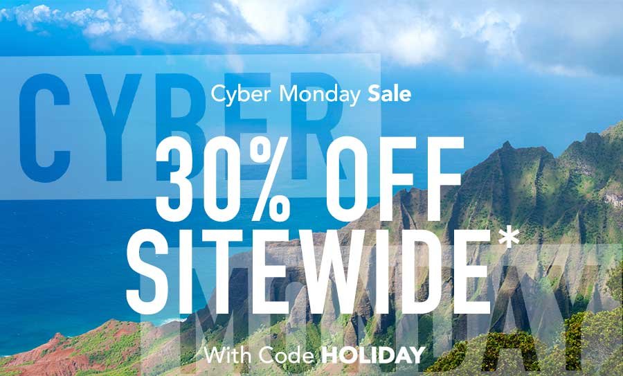30% off sitewide* with code: HOLIDAY