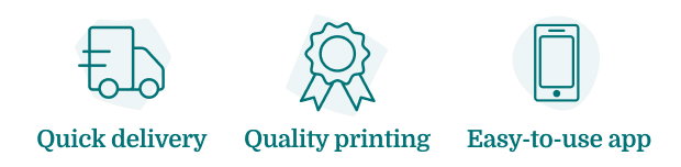 We print to impress - if not we'll credit it to you back with 110%