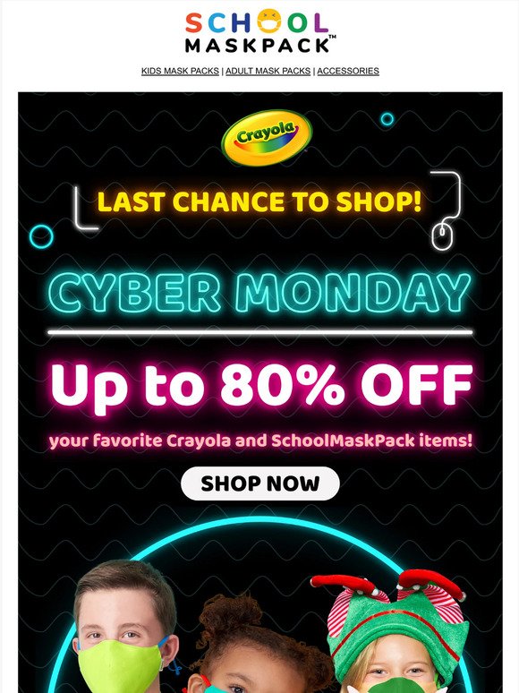 Last Chance to Save This Cyber Monday | Up to 80% Off