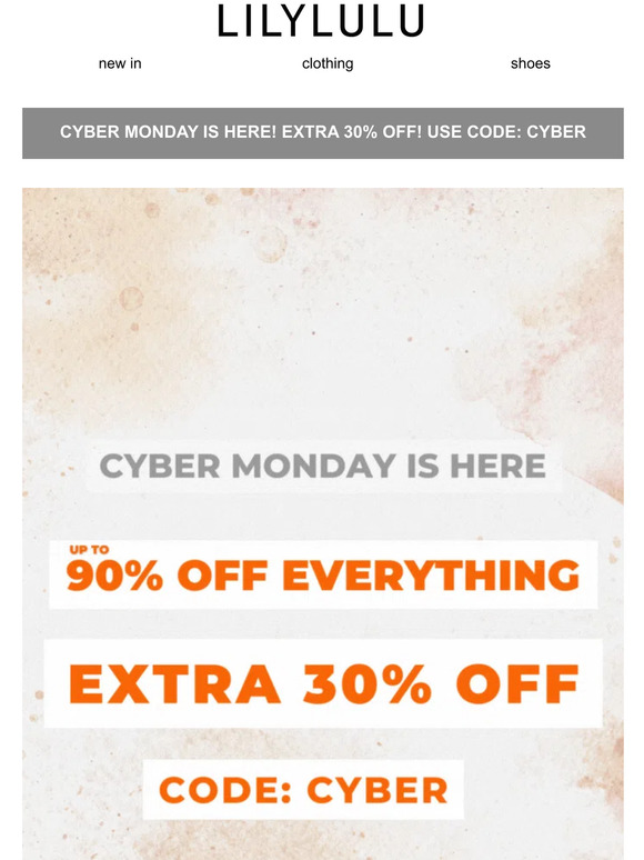 Lily Lulu Fashion The MidSeason SALE Kicks Off from £1! Milled