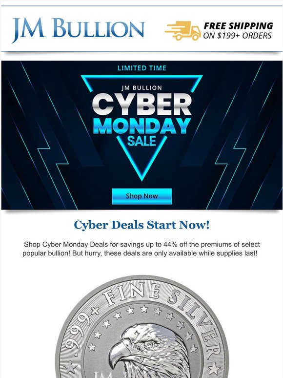 ▶ Cyber Monday Deals Are Live!