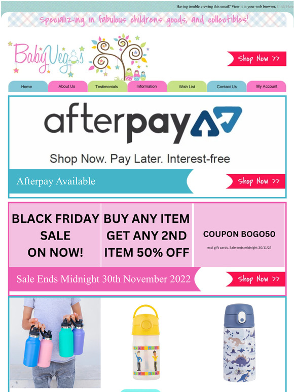 BLACK FRIDAY SALE FINAL DAYS