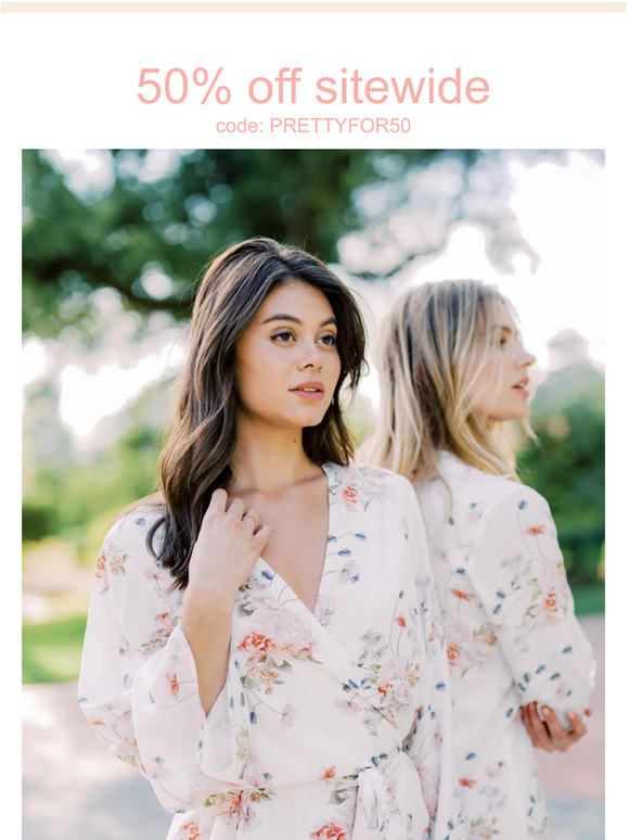 Cyber Monday is 50% Off Sitewide!