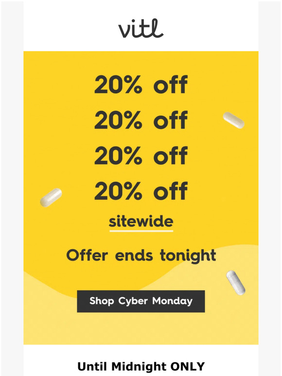 Cyber Monday offer incoming 📲