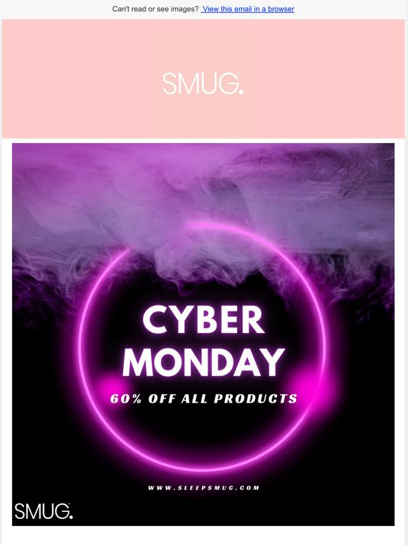 Cyber Monday - 60% OFF EVERYTHING 😍