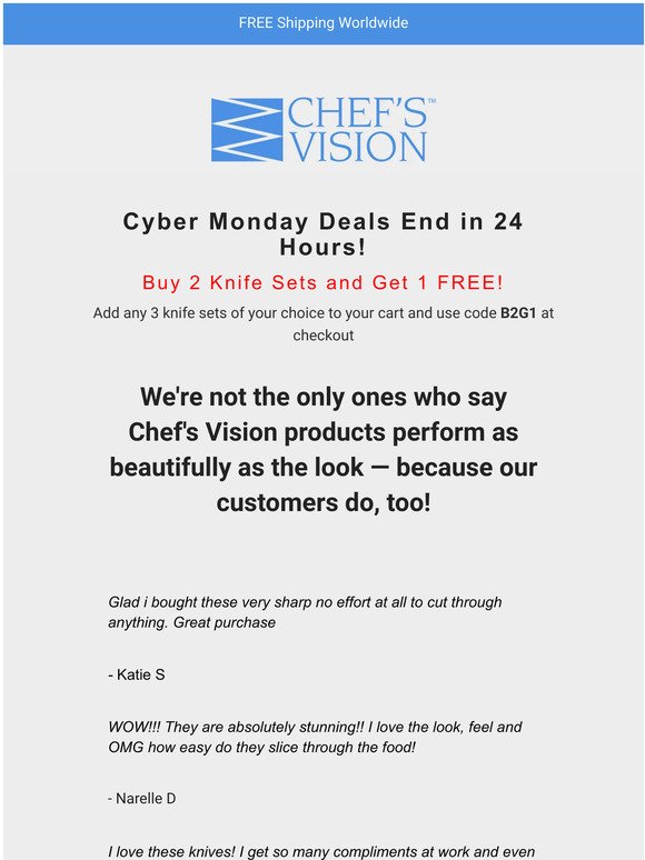 Introducing our Cyber Monday deals for 1 day only