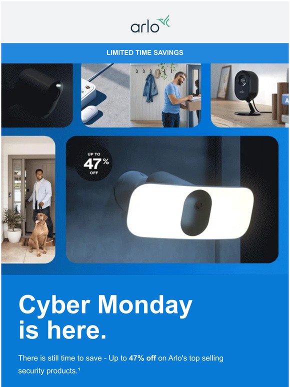 Arlo Pro Cyber Monday is here. Milled