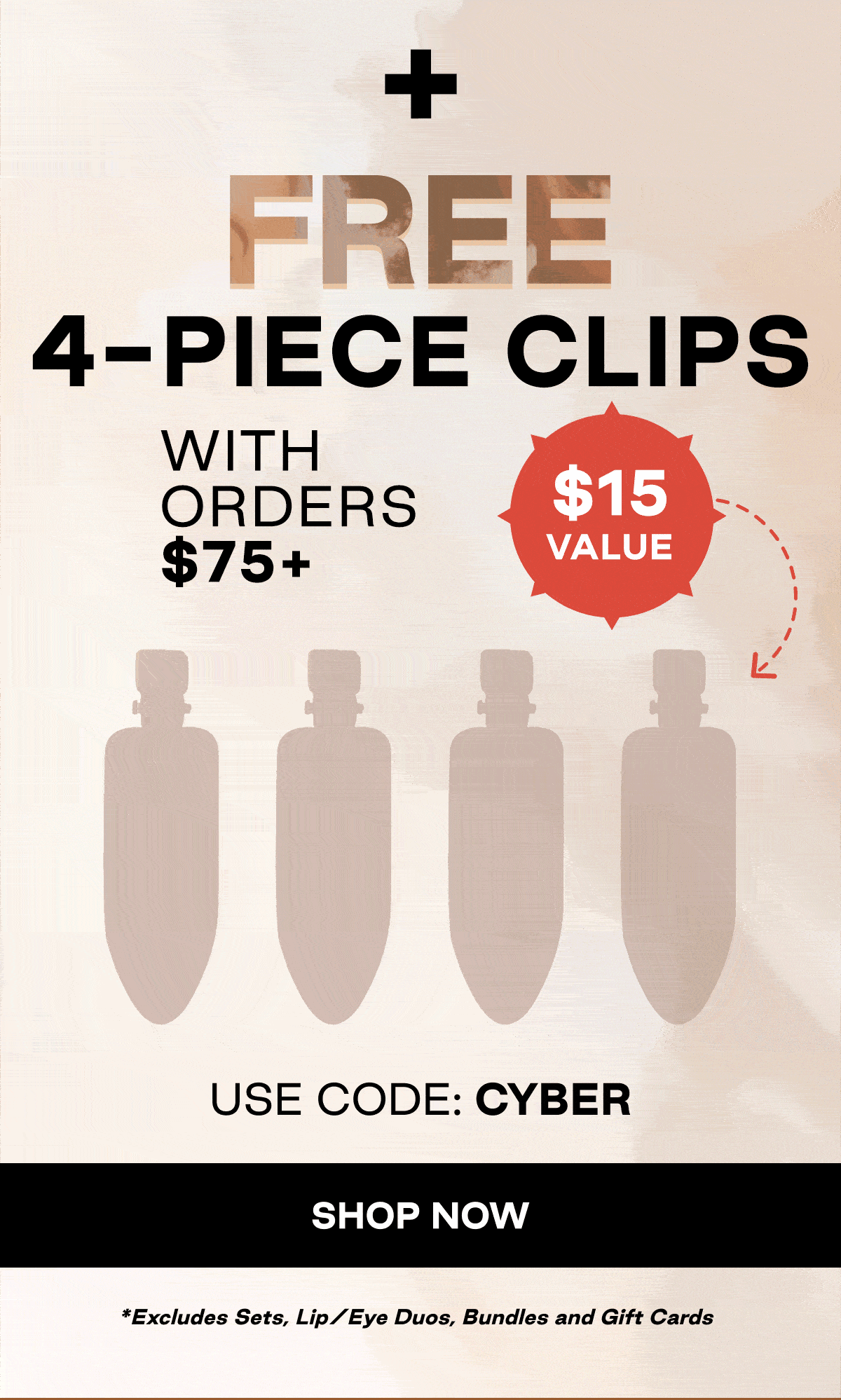Free 4-Piece Clips