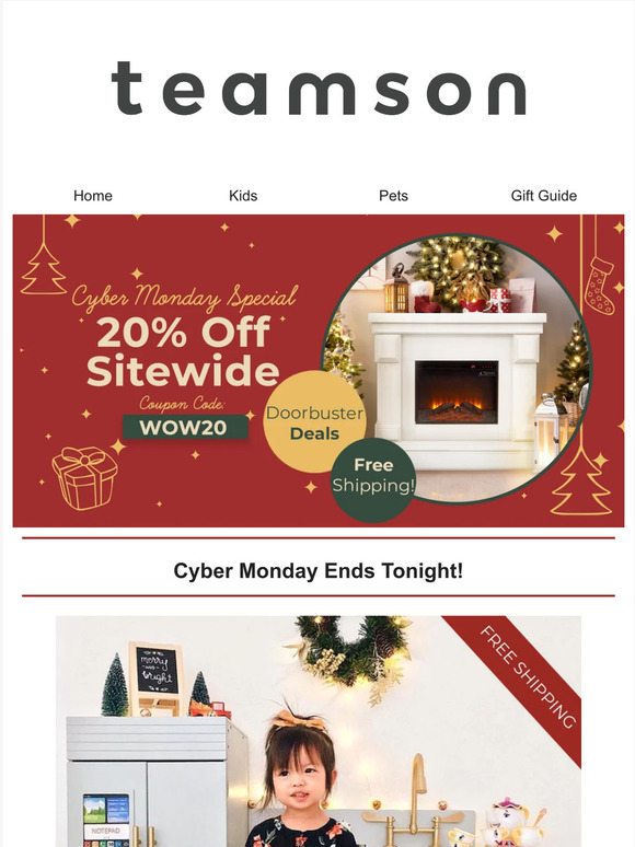 ⚠️Last Call! Cyber Monday ends tonight!