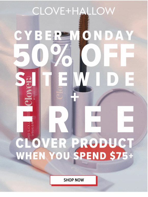 Cyber Monday: FREE Product Inside 🖤