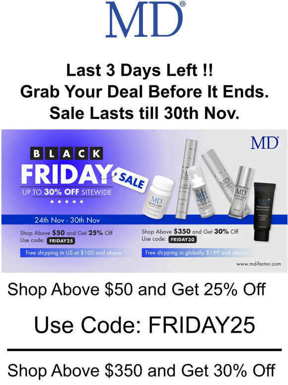 Last 3 days Left To Get Upto 30% Off !!