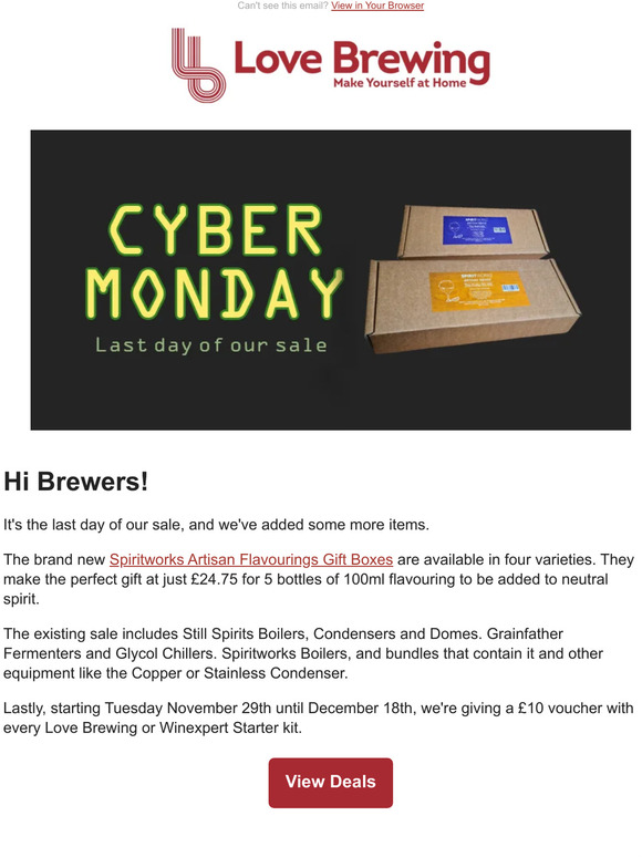 Cyber Monday & Gift Ideas
